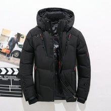 Load image into Gallery viewer, Men Down High Quality Thick Warm Winter Jacket Hooded Thicken Duck Down Parka Coat Casual Slim Overcoat With Many Pockets Mens