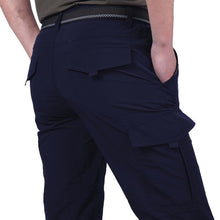 Load image into Gallery viewer, Men's Lightweight Tactical Pants Breathable Summer Casual Army Military Long Trousers Male Waterproof Quick Dry Cargo Pants
