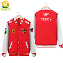 Load image into Gallery viewer, Skt Jacket Faker Coat Men Hoodies Team skt t1 faker jersey Zipper Cotton Wolf Bang Uniform game LOL Jersey