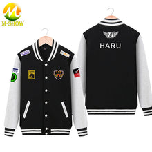Load image into Gallery viewer, Skt Jacket Faker Coat Men Hoodies Team skt t1 faker jersey Zipper Cotton Wolf Bang Uniform game LOL Jersey