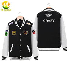 Load image into Gallery viewer, Skt Jacket Faker Coat Men Hoodies Team skt t1 faker jersey Zipper Cotton Wolf Bang Uniform game LOL Jersey