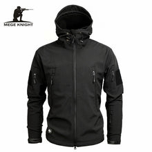 Load image into Gallery viewer, Mege Brand Clothing Autumn Men's Military Camouflage Fleece Jacket Army Tactical Clothing Multicam Male Camouflage Windbreakers