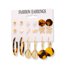 Load image into Gallery viewer, Simple Plain Gold Color Metal Pearl Hoop Earrings Fashion Big Circle Hoops Statement Earrings for Women Party Jewelry