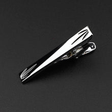 Load image into Gallery viewer, 4cm New Simple Fashion Style Tie Clip Metal Exquisite Practical Pin Clasp Business Wedding Accessories High-End Gift For Men