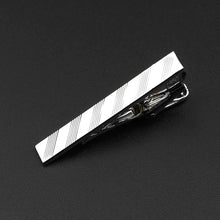 Load image into Gallery viewer, 4cm New Simple Fashion Style Tie Clip Metal Exquisite Practical Pin Clasp Business Wedding Accessories High-End Gift For Men
