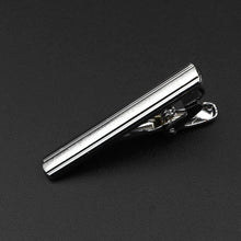 Load image into Gallery viewer, 4cm New Simple Fashion Style Tie Clip Metal Exquisite Practical Pin Clasp Business Wedding Accessories High-End Gift For Men