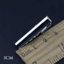 Load image into Gallery viewer, 4cm New Simple Fashion Style Tie Clip Metal Exquisite Practical Pin Clasp Business Wedding Accessories High-End Gift For Men