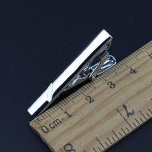 Load image into Gallery viewer, 4cm New Simple Fashion Style Tie Clip Metal Exquisite Practical Pin Clasp Business Wedding Accessories High-End Gift For Men