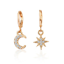 Load image into Gallery viewer, 2020 New Long Crystal Tassel Gold Color Dangle Earrings for Women Wedding Drop Earing Fashion Jewelry Gifts