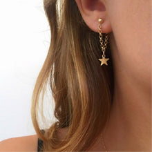 Load image into Gallery viewer, 2020 New Long Crystal Tassel Gold Color Dangle Earrings for Women Wedding Drop Earing Fashion Jewelry Gifts