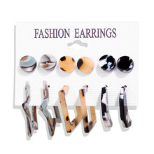 Load image into Gallery viewer, 17KM Vintage Tassel Acrylic Earrings For Women Bohemian Earrings Set Big Dangle Drop Earring 2020 Brincos Female Fashion Jewelry