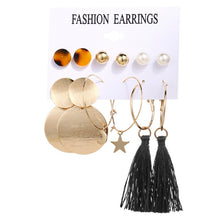 Load image into Gallery viewer, 17KM Vintage Tassel Acrylic Earrings For Women Bohemian Earrings Set Big Dangle Drop Earring 2020 Brincos Female Fashion Jewelry