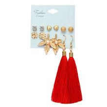 Load image into Gallery viewer, 17KM Vintage Tassel Acrylic Earrings For Women Bohemian Earrings Set Big Dangle Drop Earring 2020 Brincos Female Fashion Jewelry
