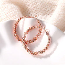Load image into Gallery viewer, IPARAM 2020 New Big Circle Round Hoop Earrings for Women's Fashion Statement Golden Punk Charm Earrings Party Jewelry