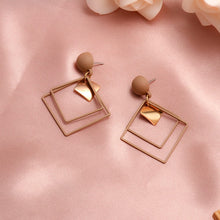 Load image into Gallery viewer, X&P New Fashion Round Dangle Drop Korean Earrings For Women Geometric Round Heart Gold Earring Wedding 2020 kolczyki Jewelry