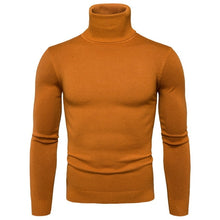 Load image into Gallery viewer, FAVOCENT Winter Warm Turtleneck Sweater Men Fashion Solid Knitted Mens Sweaters 2018 Casual Male Double Collar Slim Fit Pullover