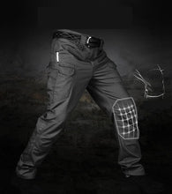 Load image into Gallery viewer, Mens Camouflage Cargo Pants Elastic Multiple Pocket Military Male Trousers Outdoor Joggers Pant Plus Size Tacitcal Pants Men