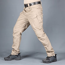 Load image into Gallery viewer, Mens Camouflage Cargo Pants Elastic Multiple Pocket Military Male Trousers Outdoor Joggers Pant Plus Size Tacitcal Pants Men