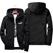 Load image into Gallery viewer, New Brand 2020 Spring Summer Men Jacket Thin Windbreaker Jaqueta Masculina Slim Fit Mens Hooded Bomber Jacket Mens Plus Size 6XL