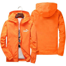 Load image into Gallery viewer, New Brand 2020 Spring Summer Men Jacket Thin Windbreaker Jaqueta Masculina Slim Fit Mens Hooded Bomber Jacket Mens Plus Size 6XL