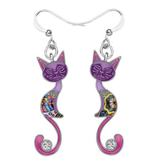 Load image into Gallery viewer, NPKDS 2 Style Elegant Birdie Ear Stud Earrings Rhinestone Dangle Long Tassels Earring for Women Hoop earrings Wedding Jewelry