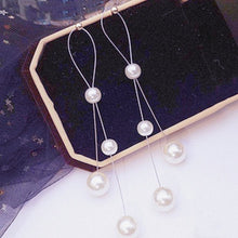 Load image into Gallery viewer, NPKDS Unique Long Drop Earrings Bird Pendant Tassel Crystal Pendant Earrings Ladies Jewelry Design