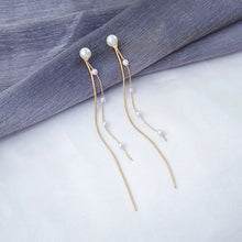 Load image into Gallery viewer, NPKDS Unique Long Drop Earrings Bird Pendant Tassel Crystal Pendant Earrings Ladies Jewelry Design