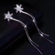 Load image into Gallery viewer, NPKDS Unique Long Drop Earrings Bird Pendant Tassel Crystal Pendant Earrings Ladies Jewelry Design