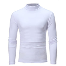 Load image into Gallery viewer, Brand New Gothic Men Turtelneck Sweater Pullover Long Sleeve Stretch Slim Basic Sweater Turtleneck Male Blouse Spring Clothes
