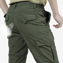 Load image into Gallery viewer, Men's Lightweight Tactical Pants Breathable Summer Casual Army Military Long Trousers Male Waterproof Quick Dry Cargo Pants
