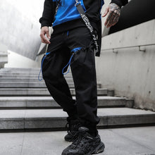 Load image into Gallery viewer, Men Multi-pocket Elastic Waist Harem Pant Men Streetwear Punk Hip Hop Casual Trousers Joggers Male Pants 2020 New Dropshipping

