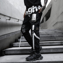 Load image into Gallery viewer, Men Multi-pocket Elastic Waist Harem Pant Men Streetwear Punk Hip Hop Casual Trousers Joggers Male Pants 2020 New Dropshipping
