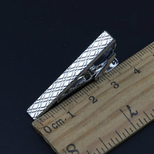 Load image into Gallery viewer, 4cm New Simple Fashion Style Tie Clip Metal Exquisite Practical Pin Clasp Business Wedding Accessories High-End Gift For Men
