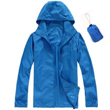Load image into Gallery viewer, New Men's Quick Dry Skin Jackets Women Coats Ultra-Light Casual Windbreaker Waterproof Windproof Brand Clothing SEA211
