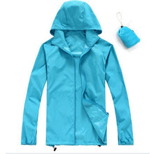 Load image into Gallery viewer, New Men's Quick Dry Skin Jackets Women Coats Ultra-Light Casual Windbreaker Waterproof Windproof Brand Clothing SEA211
