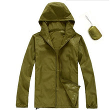Load image into Gallery viewer, New Men's Quick Dry Skin Jackets Women Coats Ultra-Light Casual Windbreaker Waterproof Windproof Brand Clothing SEA211
