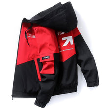 Load image into Gallery viewer, 2020 spring and autumn clothes Men Jacket Size 3XL Outwear Hooded  Coat Slim Parka men's hooded fashion printed jacket
