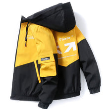 Load image into Gallery viewer, 2020 spring and autumn clothes Men Jacket Size 3XL Outwear Hooded  Coat Slim Parka men's hooded fashion printed jacket
