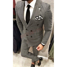 Load image into Gallery viewer, Latest Coat Pant Designs Double Breasted Men Suit Slim Fit Fashion Wedding Suits for Men Prom Groom Tuxedo Jacket with Pants Set
