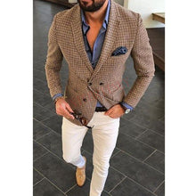 Load image into Gallery viewer, Latest Coat Pant Designs Double Breasted Men Suit Slim Fit Fashion Wedding Suits for Men Prom Groom Tuxedo Jacket with Pants Set
