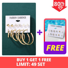 Load image into Gallery viewer, 17KM Vintage Tassel Acrylic Earrings For Women Bohemian Earrings Set Big Dangle Drop Earring 2020 Brincos Female Fashion Jewelry
