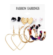 Load image into Gallery viewer, 17KM Vintage Tassel Acrylic Earrings For Women Bohemian Earrings Set Big Dangle Drop Earring 2020 Brincos Female Fashion Jewelry

