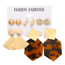 Load image into Gallery viewer, 17KM Vintage Tassel Acrylic Earrings For Women Bohemian Earrings Set Big Dangle Drop Earring 2020 Brincos Female Fashion Jewelry
