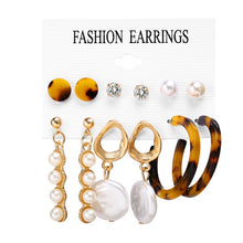 Load image into Gallery viewer, 17KM Vintage Tassel Acrylic Earrings For Women Bohemian Earrings Set Big Dangle Drop Earring 2020 Brincos Female Fashion Jewelry
