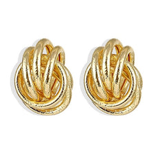 Load image into Gallery viewer, IPARAM 2020 New Big Circle Round Hoop Earrings for Women's Fashion Statement Golden Punk Charm Earrings Party Jewelry
