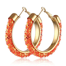 Load image into Gallery viewer, IPARAM 2020 New Big Circle Round Hoop Earrings for Women's Fashion Statement Golden Punk Charm Earrings Party Jewelry
