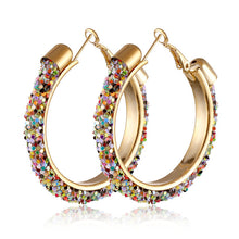 Load image into Gallery viewer, IPARAM 2020 New Big Circle Round Hoop Earrings for Women's Fashion Statement Golden Punk Charm Earrings Party Jewelry
