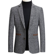 Load image into Gallery viewer, BOLUBAO Brand Men Blazer Wild Retro Prom Men's Suit Jacket High Quality Fashion British Style Slim Fit Warm Casual Blazer Male
