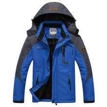 Load image into Gallery viewer, Winter Parka Men Windbreak Plus Velvet Thick Warm Windproof Fur Coats Male Military Hooded Anorak Jackets Men's Winter Jackets

