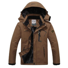 Load image into Gallery viewer, Winter Parka Men Windbreak Plus Velvet Thick Warm Windproof Fur Coats Male Military Hooded Anorak Jackets Men's Winter Jackets
